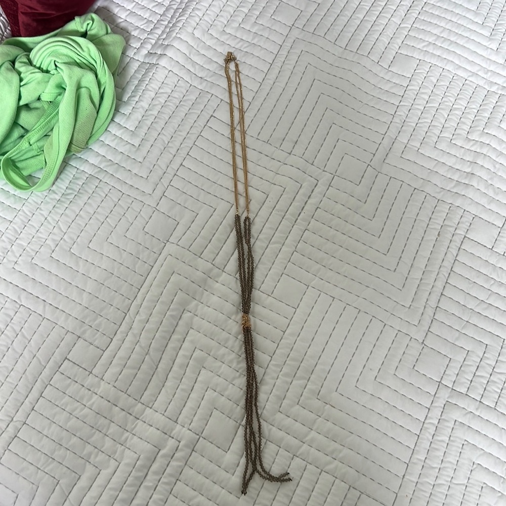 The Limited Gold and Bead Necklace